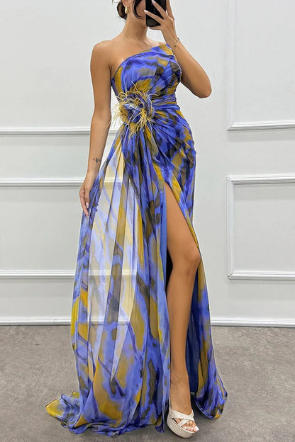 Elena | Lebhaftes Maxikleid