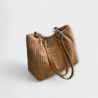 Ivy - Zachte Corduroy Schoudertas