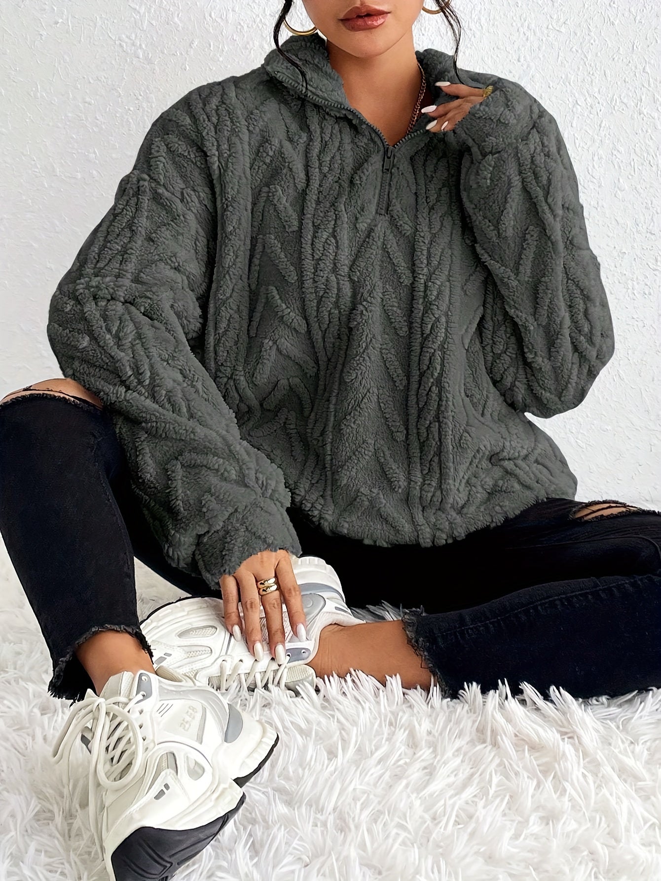 CLARE™ – Warme Gebreide Trui
