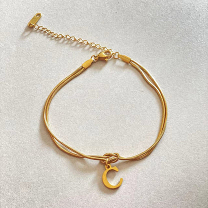 Initiële armband