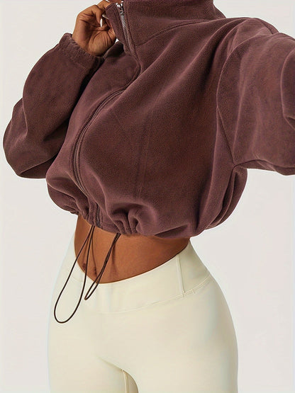 Velexia | Fleece croptop