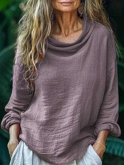 Hellen – Elegante Bluse mit langen Ärmeln