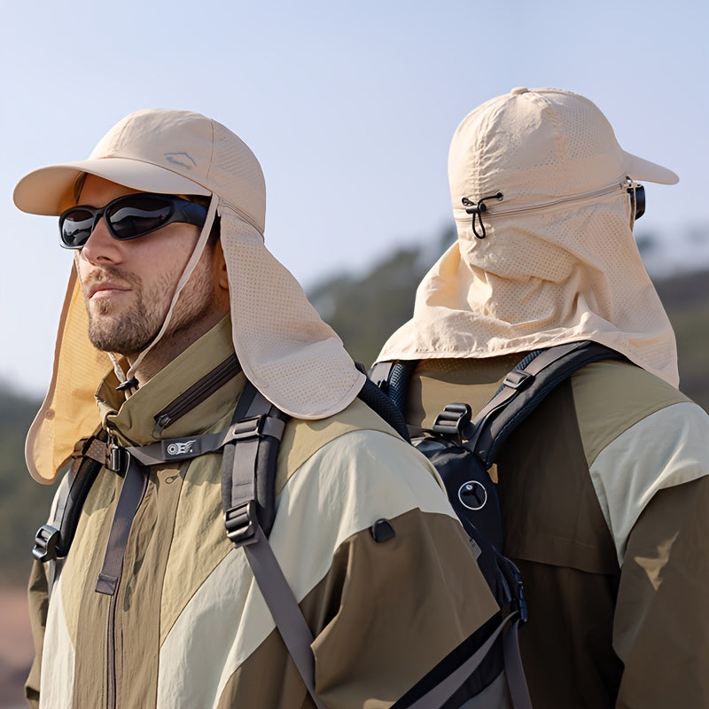 Sommer-Sonnen-Cap mit Nackenschutz