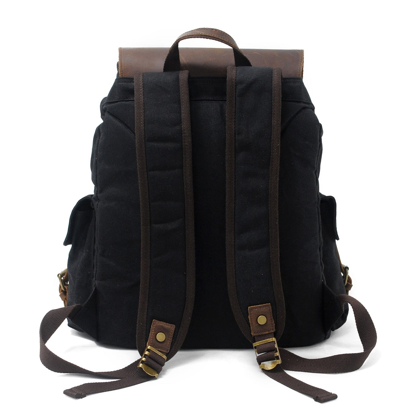 Jacob – Vintage Waxed Canvas Rugzak