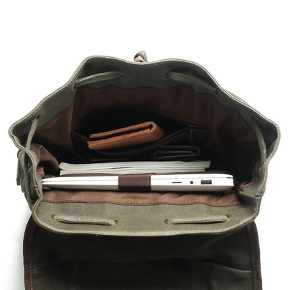 John – Robuuste Canvas Wandelrugzak