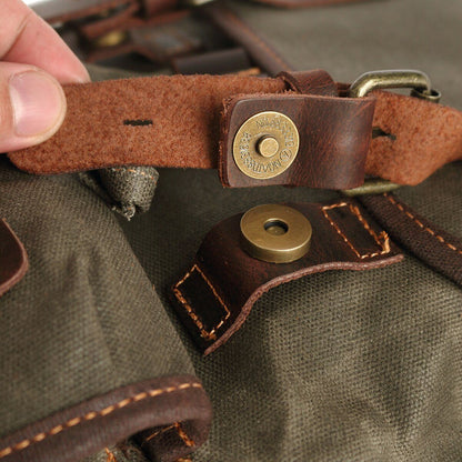 John – Robuuste Canvas Wandelrugzak