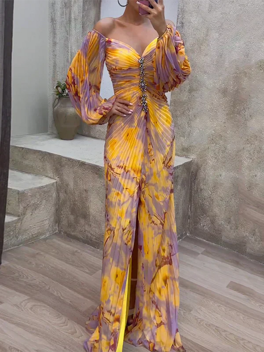 Margo - Elegantes Kleid mit V-Ausschnitt