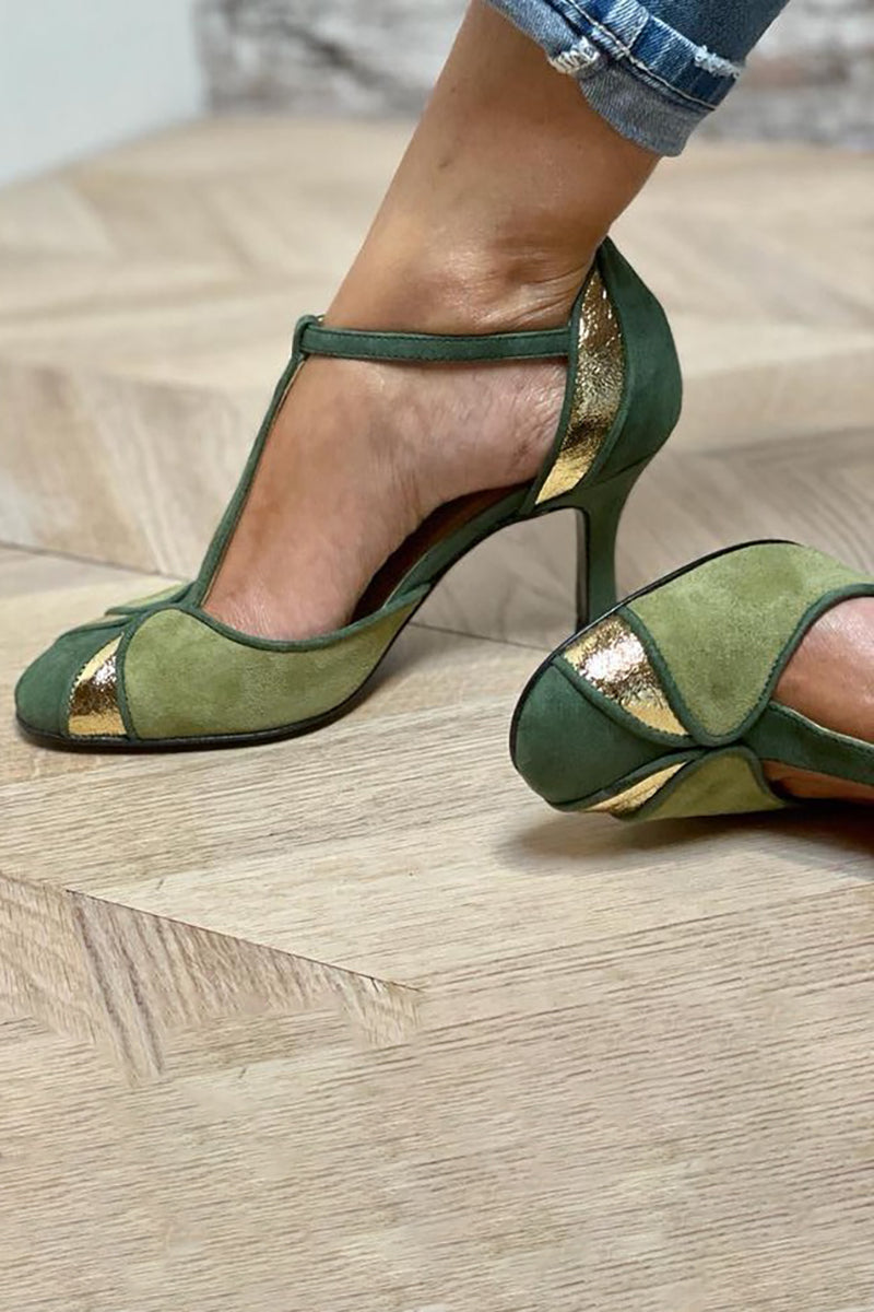 Taviana - Elegante hak met T-bandje