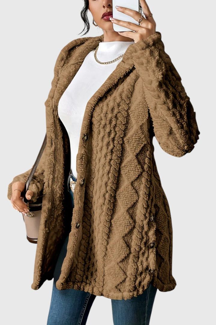 Gladys - Bequemer Mid-Length Cardigan