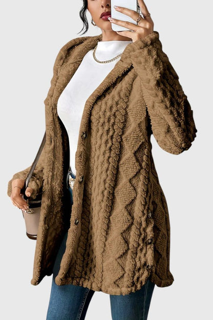 Gladys - Bequemer Mid-Length Cardigan