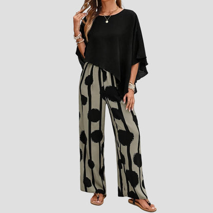 ELISKA | DAMESSET MET ASYMMETRISCHE TOP