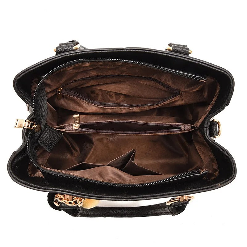 Rosoan - Sac en cuir vintage