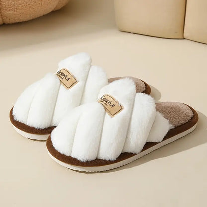 Sierlijke Faux Fur Slides