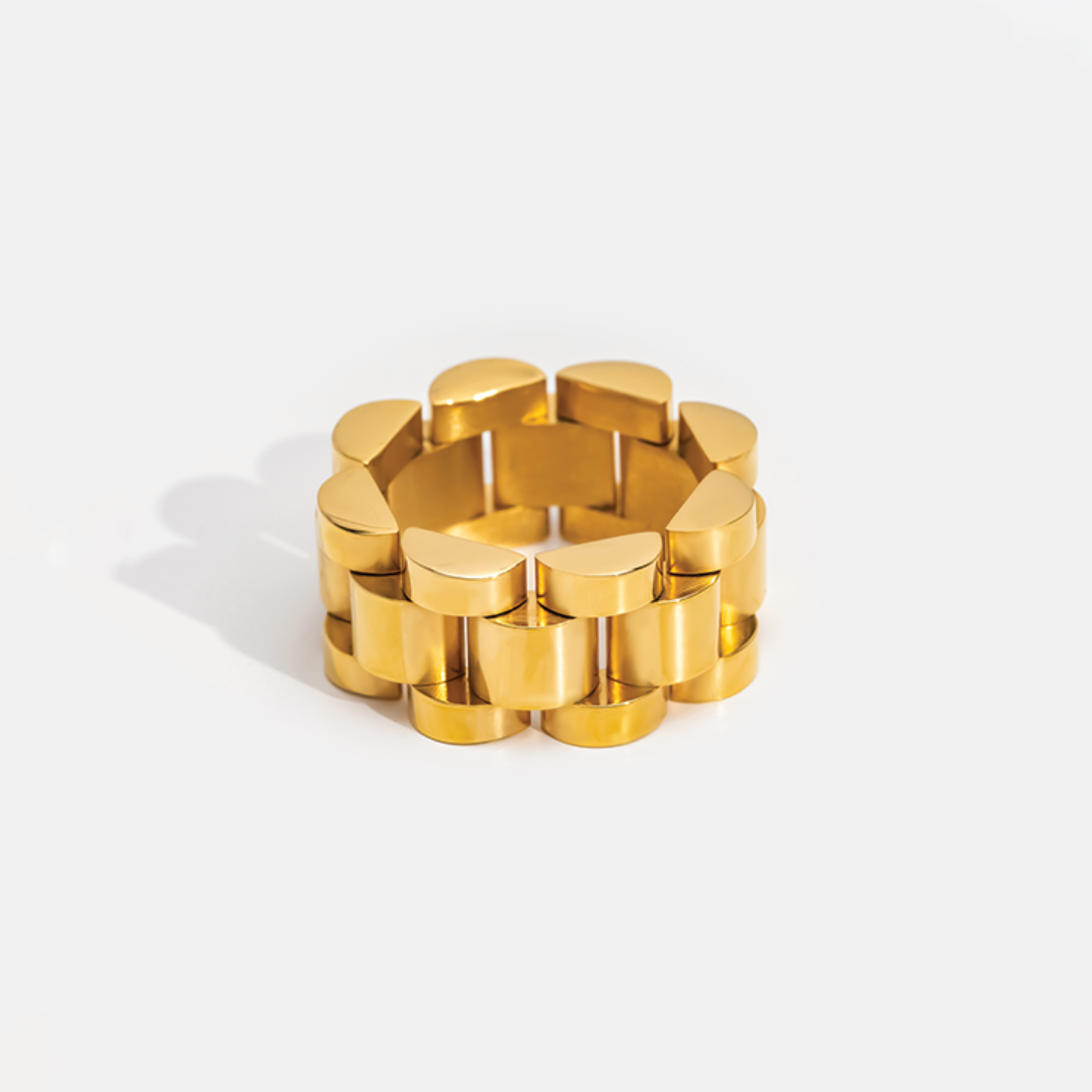 Gouden kettingring