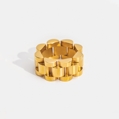 Gouden kettingring