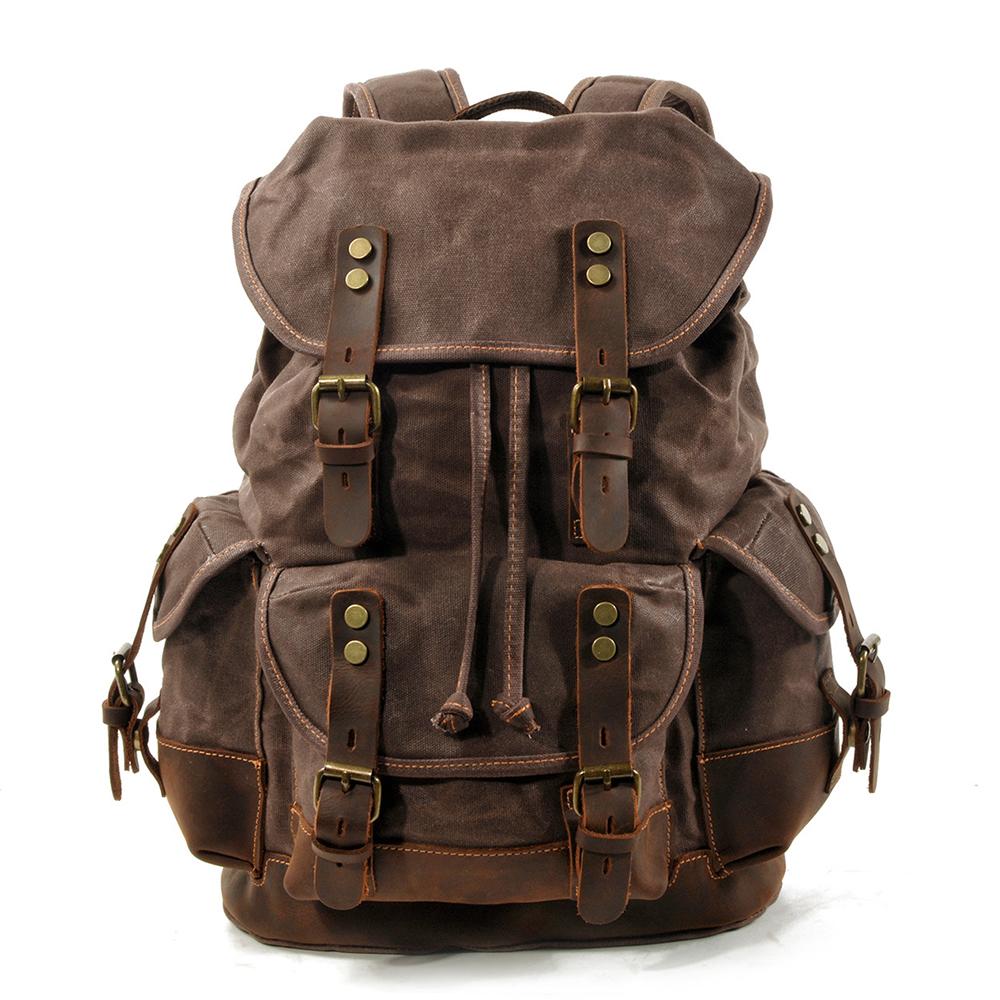 John – Robuuste Canvas Wandelrugzak