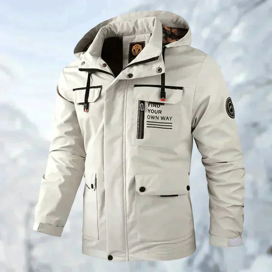Miller - Ungefütterte Sportjacke, die wasser- und winddicht ist