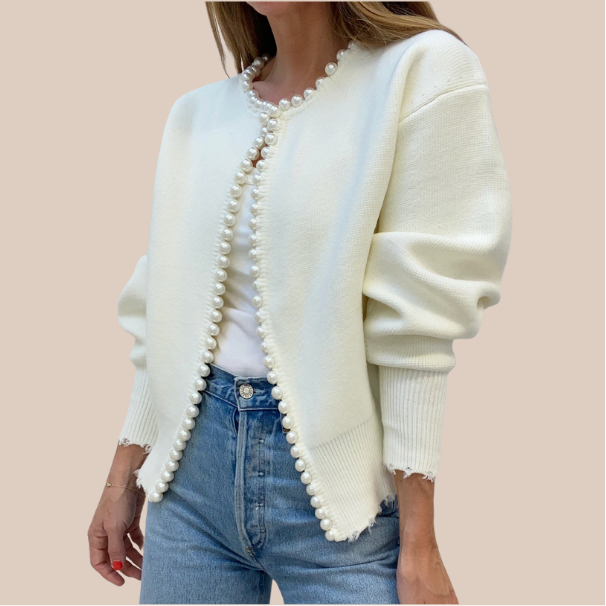 Olivia - Chique Parel Cardigan