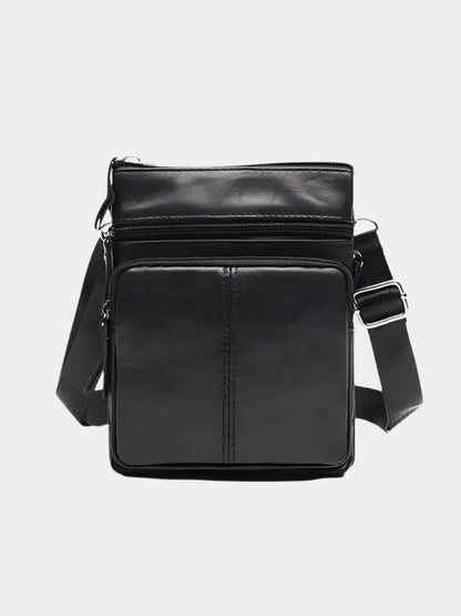Crossbody Leren Schoudertas - Kruis & Kroon