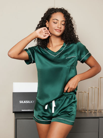 Ensemble Pyjamaset En Pure Soie