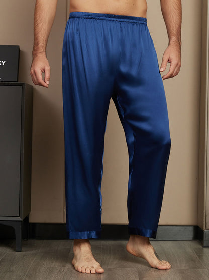 Pure Soie Détendu Pyjama Pantalon