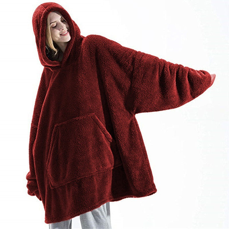 Übergroße Hoodie-Decke für Damen – Elin