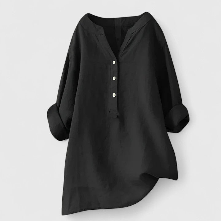 Larienne | Elegantes Hemd mit Knopfleiste