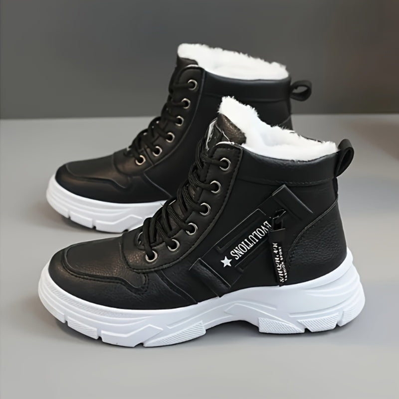 Victoria | warme Schnür-Winterstiefel