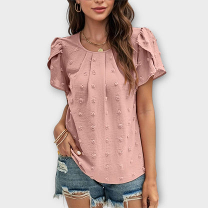 Die Perfekte Polka-Dot-Bluse