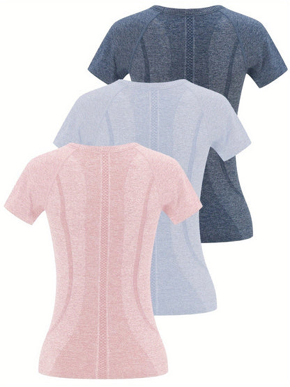 Dames sportshirts (set van 3)