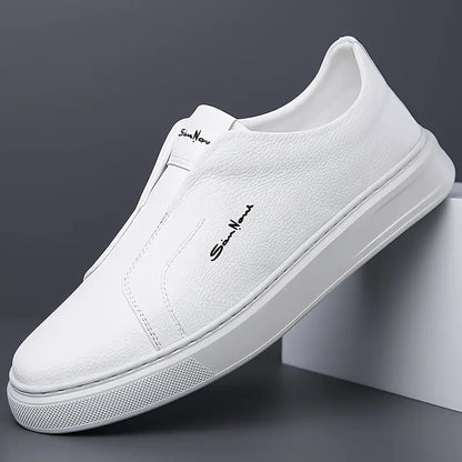 Leder Slipper Schuhe