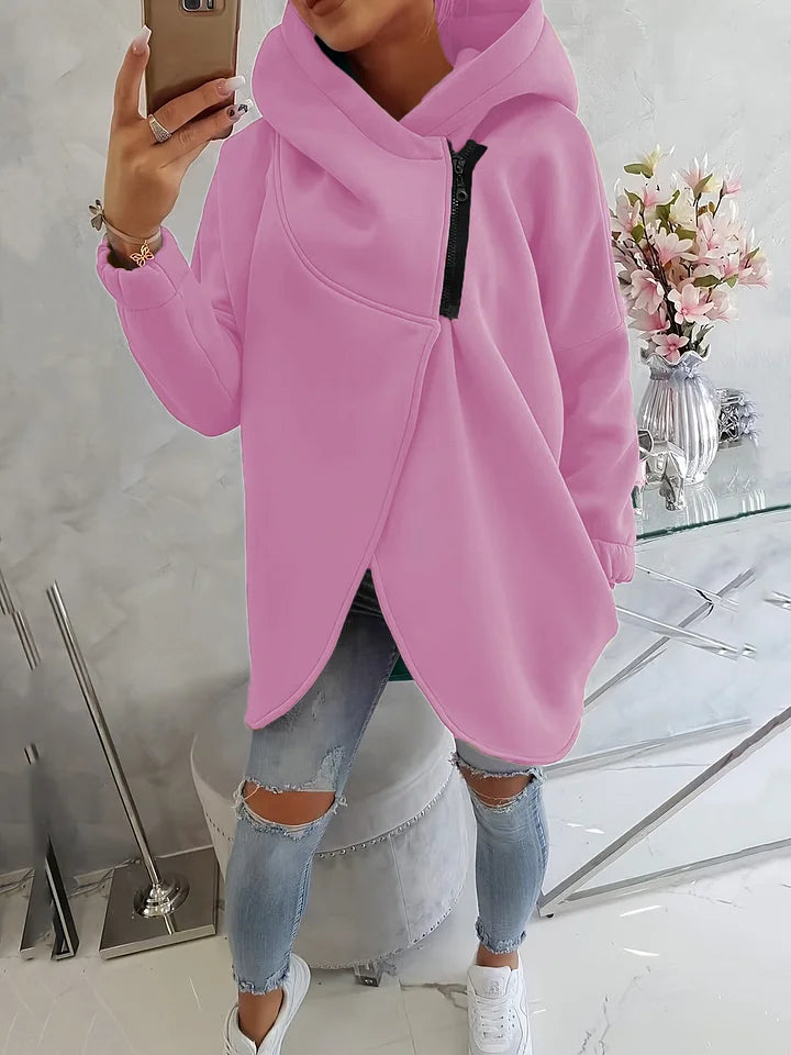 Tahlia - Stijlvolle casual capuchonjas