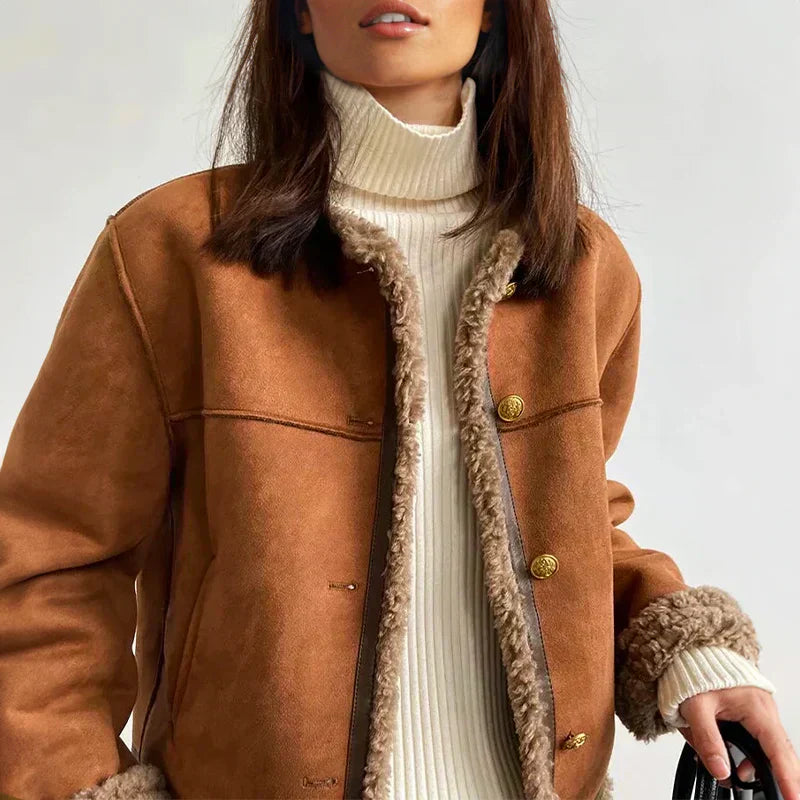 CHARLIE™ | WARME UND ELEGANTE LEDERJACKE
