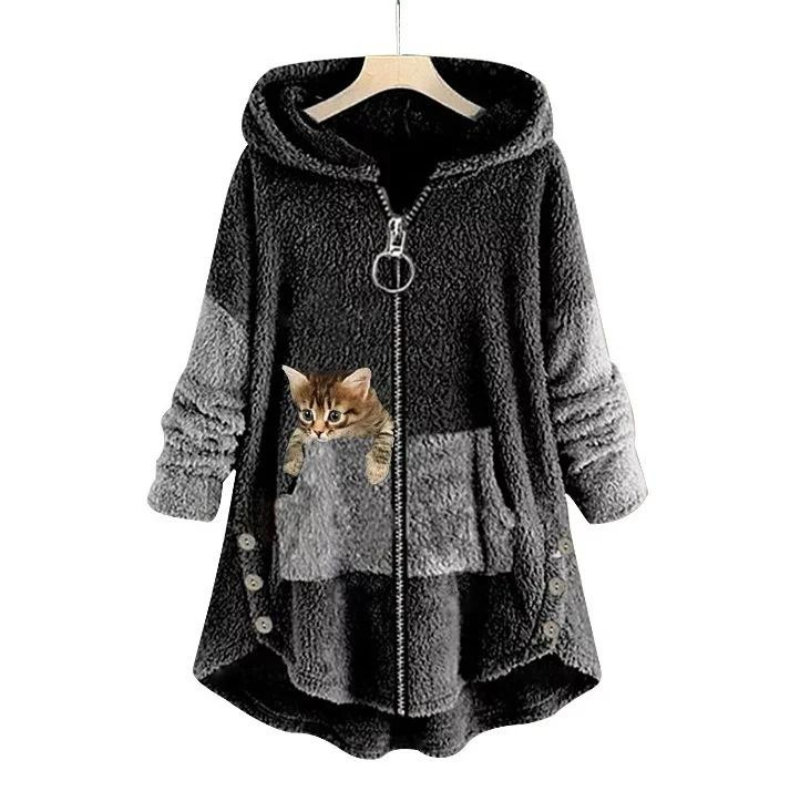 Vanda | Veste chaude et douce, aussi câline qu'un ours en peluche