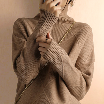 Marcelle | Grofgebreide coltrui