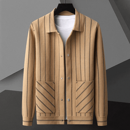 Xavero Virgin Wool Cardigan