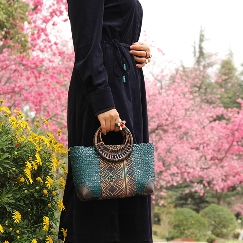 Sac à main Bohemian Woven Delight