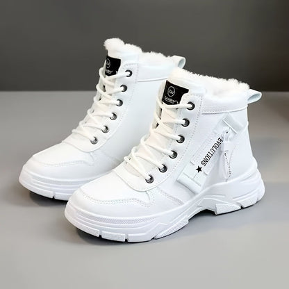 Victoria | warme Schnür-Winterstiefel