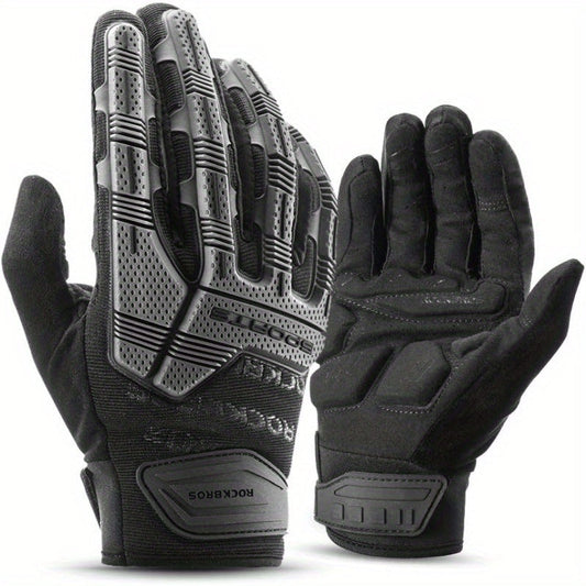 ROCKBROS MTB-Handschuhe – mit Gelpolster, Touchscreen-Funktion