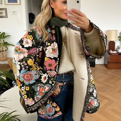 Luna | Vintage Bloom Jacke