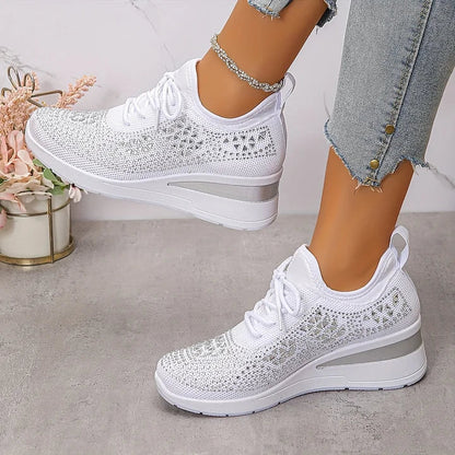 Isadora™ – Sparkling Orthopedic Sneakers for Effortless All-Day Comfort
