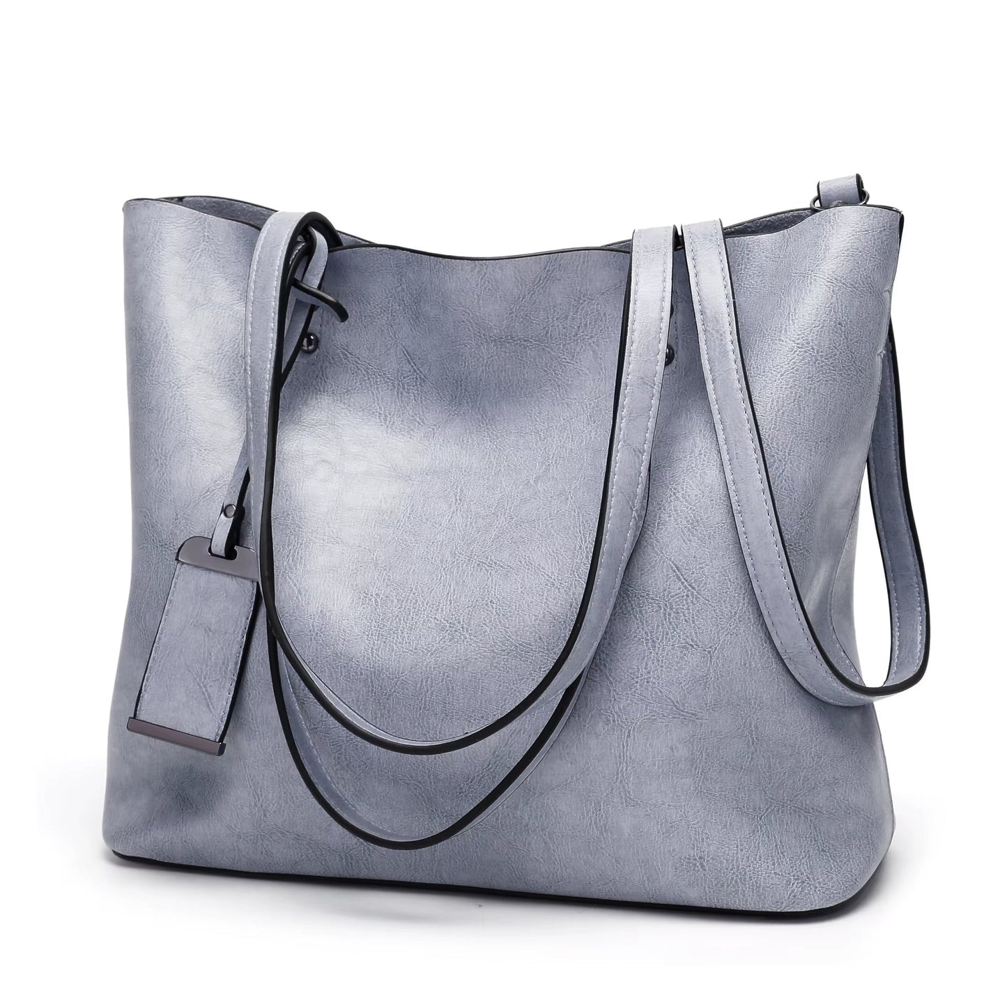 Retro cross-body tas van glad bordeauxrood leer voor dames - Elea