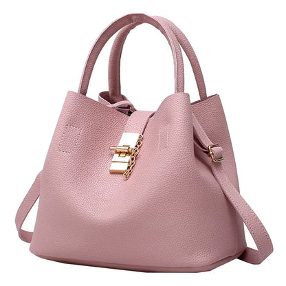 Sac à bandoulière pour femme avec texture litchi - Alessia
