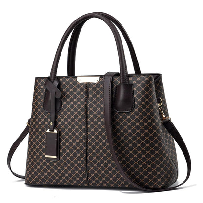 Dames schoudertas met elegant geometrisch design - Amélie