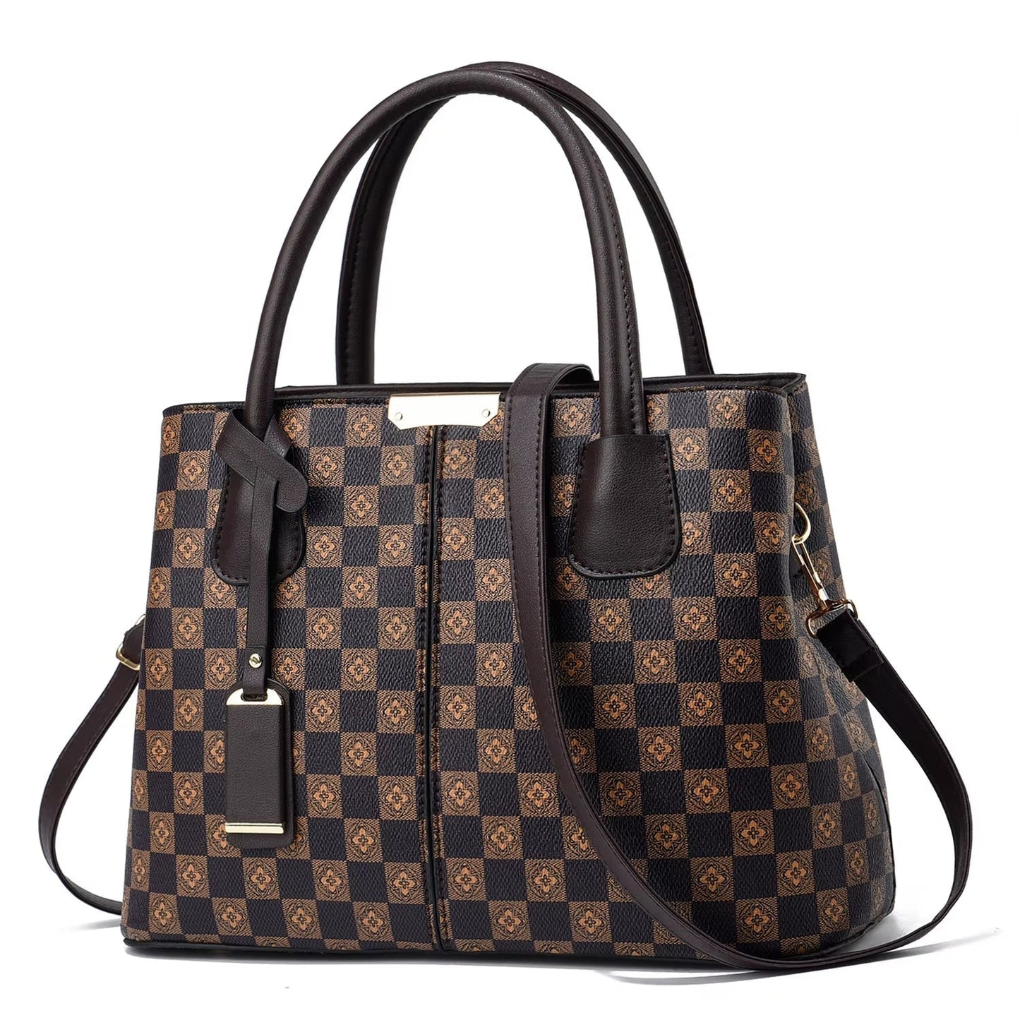 Dames schoudertas met elegant geometrisch design - Amélie