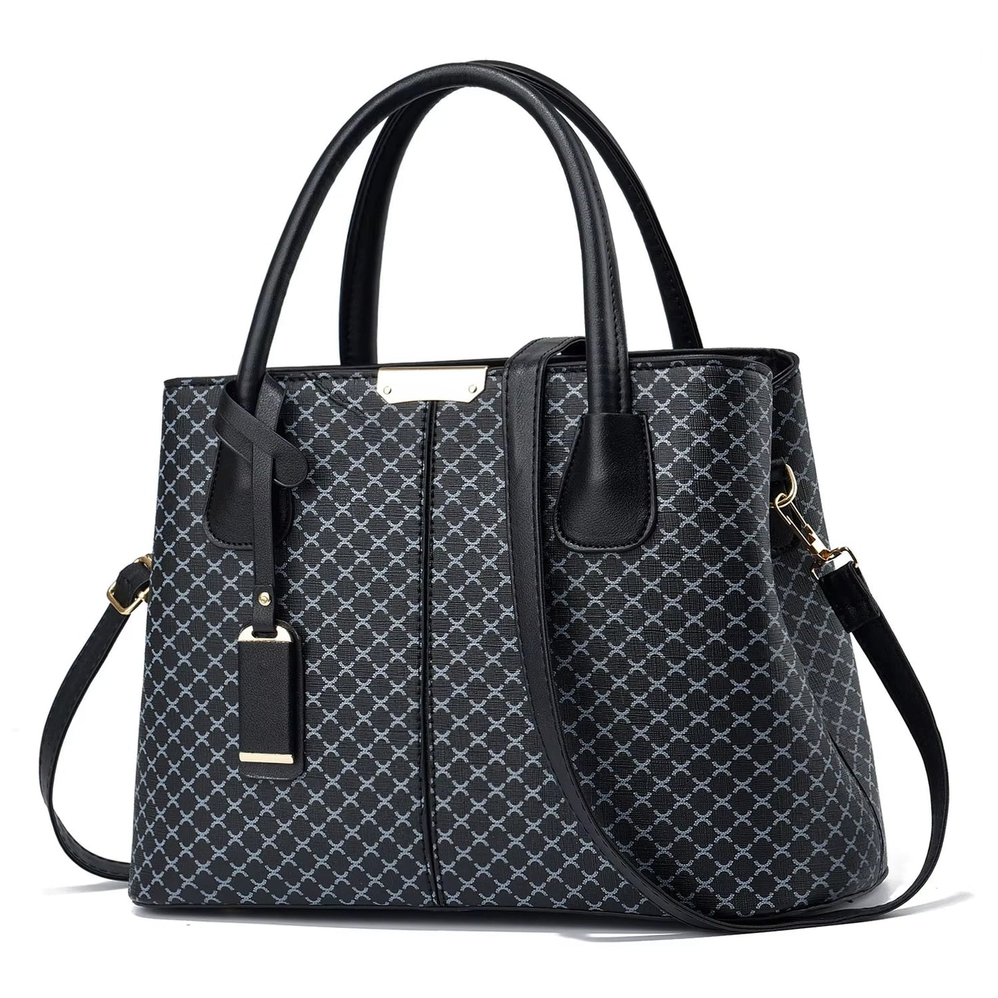 Dames schoudertas met elegant geometrisch design - Amélie