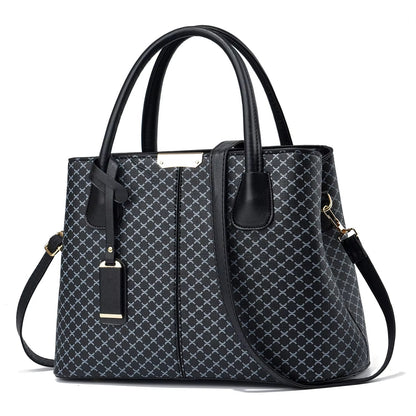Dames schoudertas met elegant geometrisch design - Amélie
