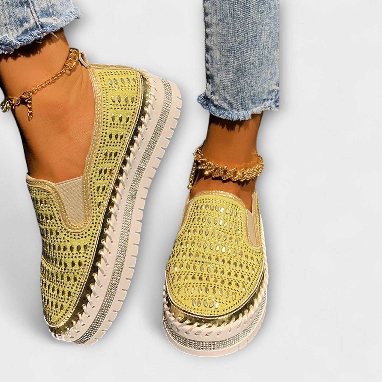 Thalia – Bequeme Plateauloafer mit runder Spitze