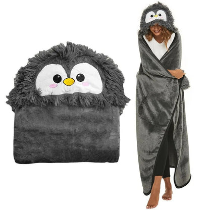 SnuggleBuddy Sherpa Hoodiedeken