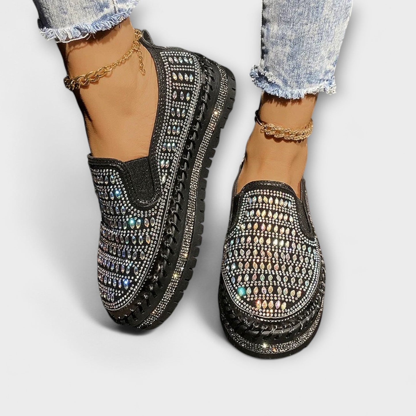 Thalia – Bequeme Plateauloafer mit runder Spitze